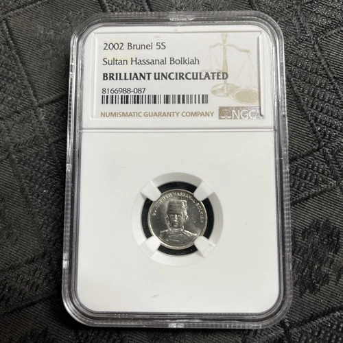2002 Somalia 50 shillings  Scellini Mandrill Monkey NGC BU uncirculated
