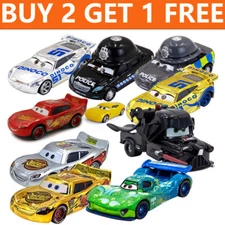 Disney Pixar Cars Mater 1:55 Toys Diecast Model Car Lightning McQueen Lot Loose