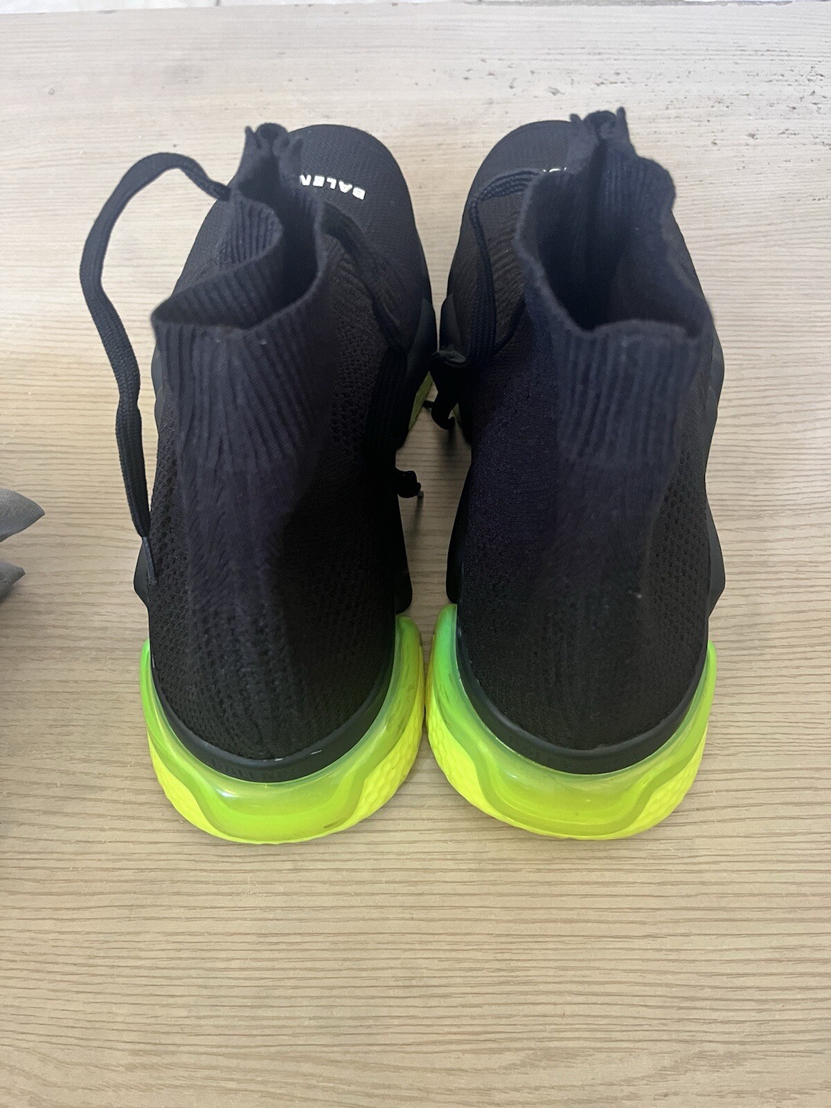 SAOLA Balenciaga Scarpe da Ginnastica Suola Trasparente Speed Sock Sneakers Taglia 44