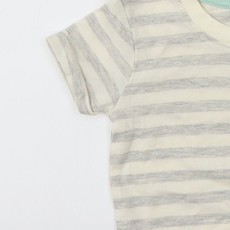 Primark Baby Cotton Blend T-Shirt Size 3-6 Months Round Ne image 6
