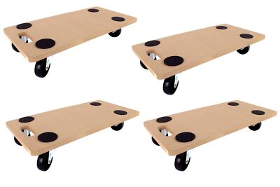 Bituxx Transportroller Rund - Möbelroller Bis 200kg