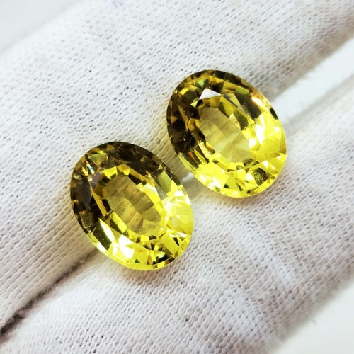 Paire De Rubis Naturels Certifiés Ovale - Environ 11x9x3 Mm - Origine Mozambique