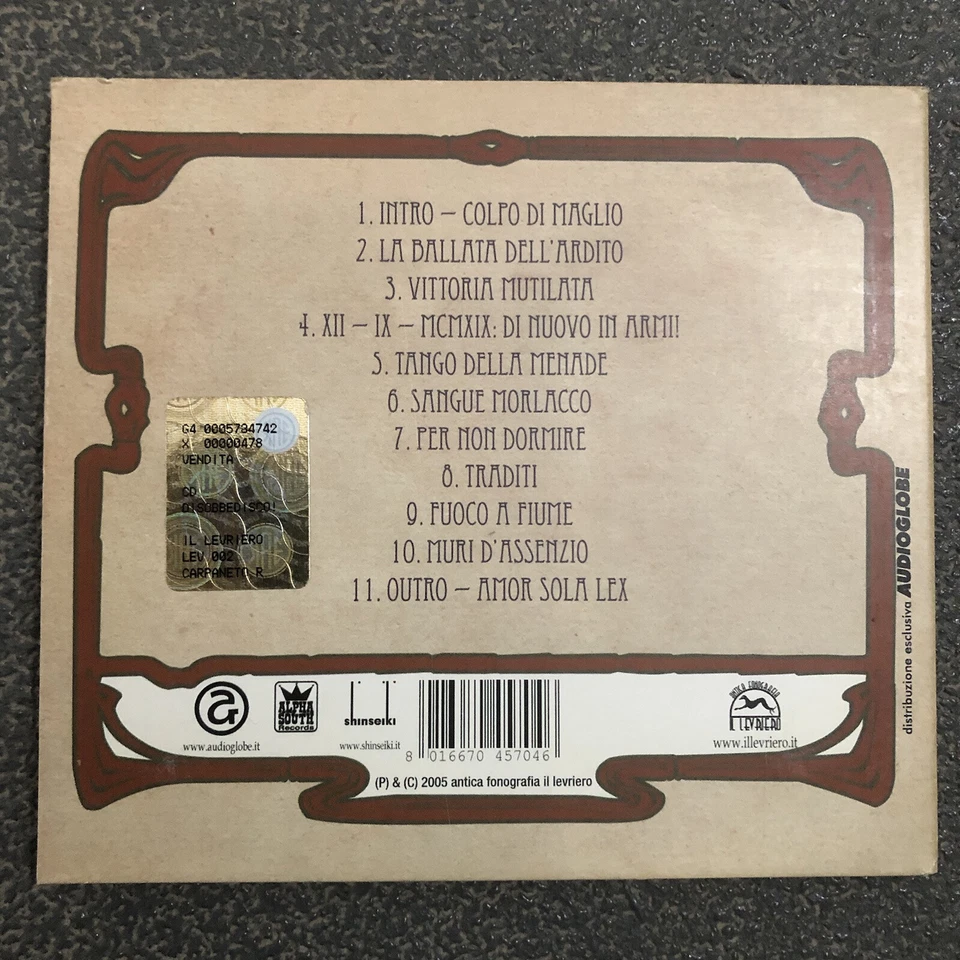 IANVA lot (2) CDs Death in June Rome Arditi puissance Ain Soph Spiritual Front Foto 3 de 4