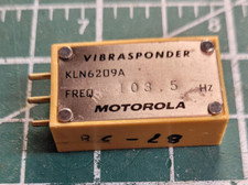 KLN6209A 103.5 Hz Vibrasponder Motorola Tone Module CTCSS EIA RS-220  PL 1A USED