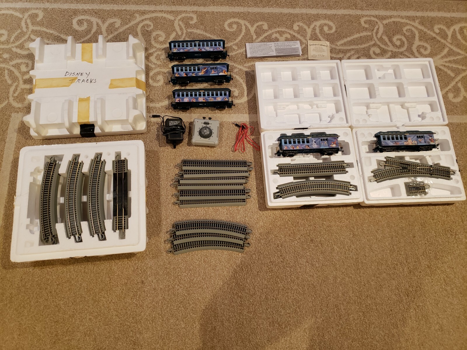 hawthorne village disney train set