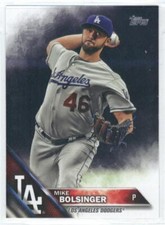 2016 Topps Update #US98 Mike Bolsinger NM-MT Dodgers