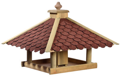 Vogelhaus Futterhaus Brixen für Wildvögel Holz 51 x 40 x 51 cm, Dehner Natura