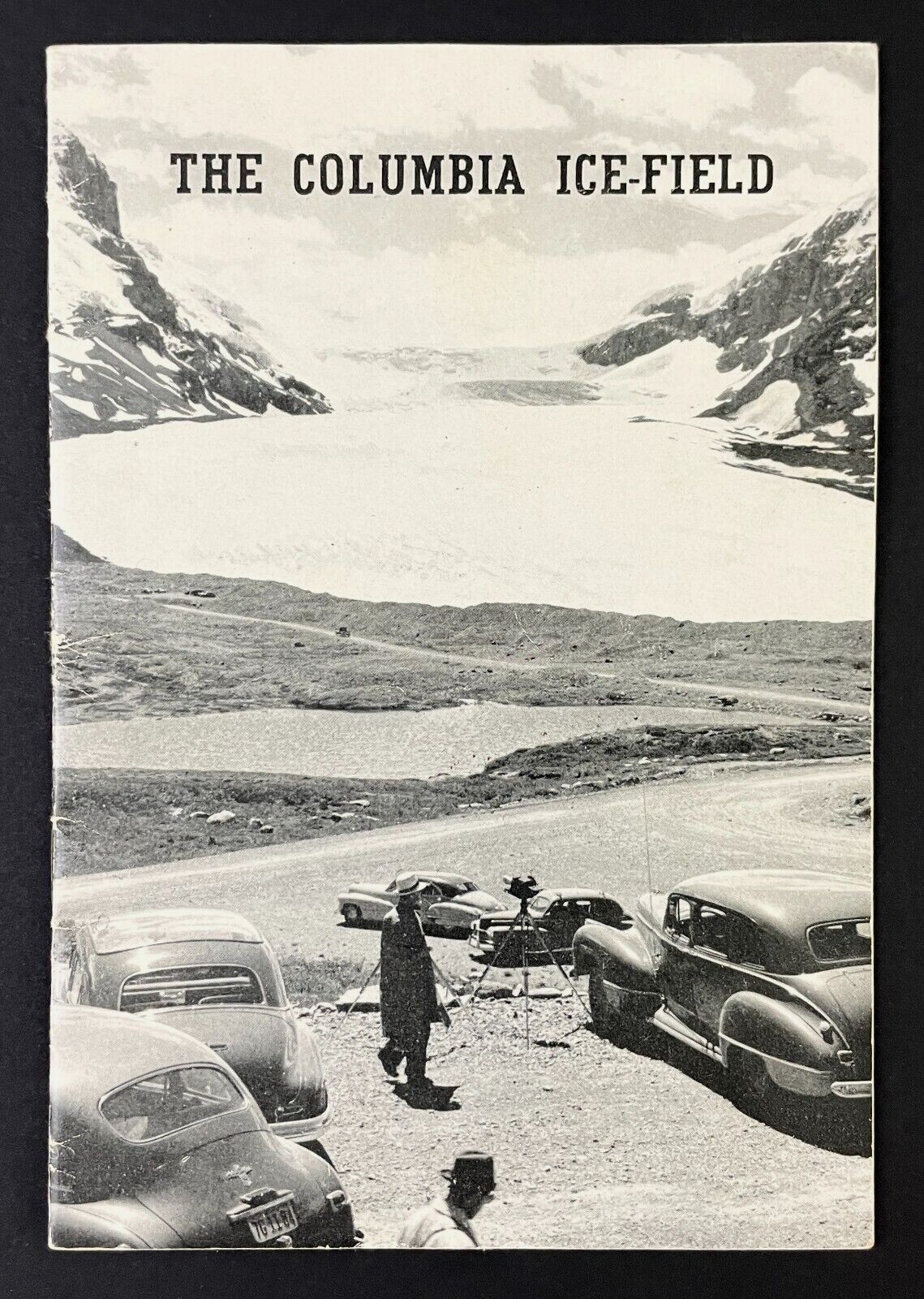 1950 Columbia Ice Field Canada Vintage Souvenir Booklet Glaciers National Parks