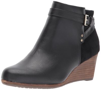 Dr. Scholl's Shoes womens Double Boot, Black, 6 US