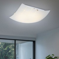 8 W Led Decken Leuchte Wohnzimmer Beleuchtung Lampe Licht Chrom Big Light