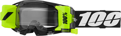 100% - Armatic Forecast Goggle Black Clear Lens | 50061-00001