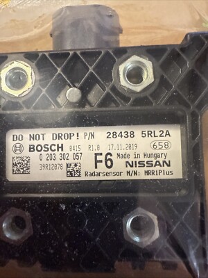 2018 Nissan Kicks Cruise Distance Sensor 28438 5rl2a for
