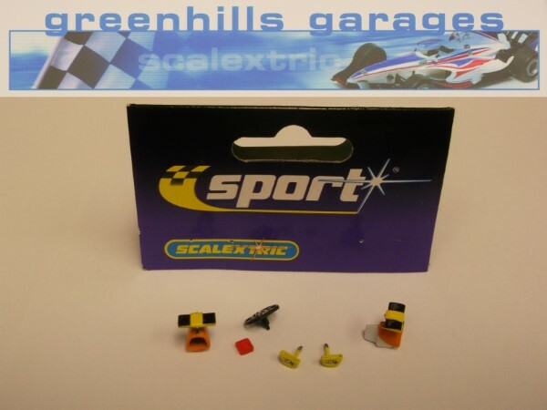 Greenhills Scalextric Accessory Pack Renault R28 C2864 Mirrors, Airbox, Camer...