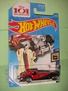 cruella de vil hot wheels