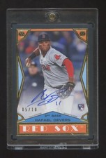 2018 TOPPS BROOKLYN COLLECTION RAFAEL DEVERS RC AUTOGRAPH #ED 05/10 MINT HIGHEND