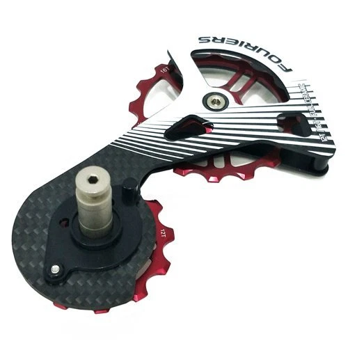 FOURIERS Ceramic Derailleur Carbon Cage For SHIMANO R8000/8050 RD-9100/9150-SS - Picture 5 of 10