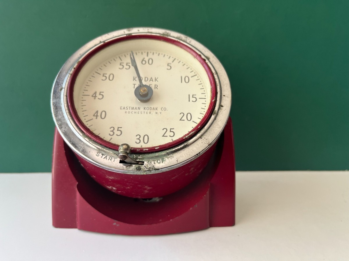 Vintage EASTMAN KODAK Film Photographs Darkroom Red Chrome