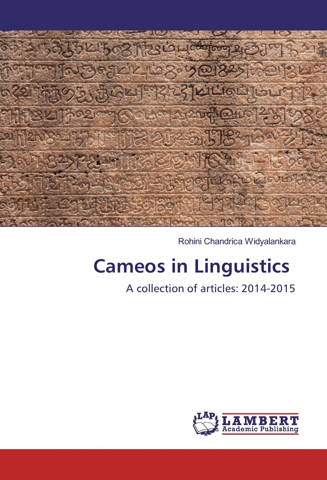 Thumbnail - Rohini Chandrica Widyalankara | Cameos In Linguistics | Taschenbuch |