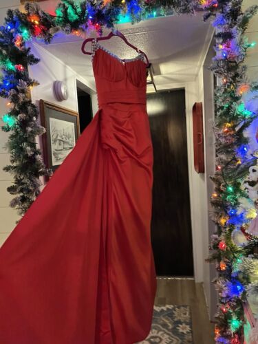Red Evening Gown