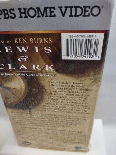 Lewis Clark: The Journey of the Corps of Discovery (VHS) - Picture 7 of 8