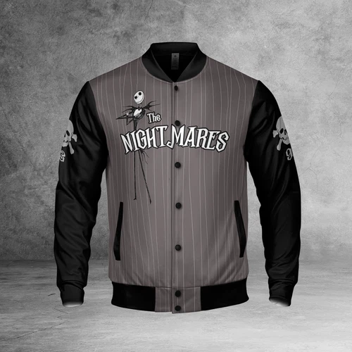 Personalized Love The Nightmare Before Christmas Jack Skellington Jacket image 2