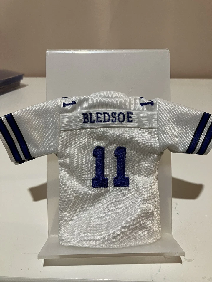 2005 Upper Deck Football Mini Jersey Drew Bledsoe Dallas Cowboys  - Image 2 of 2