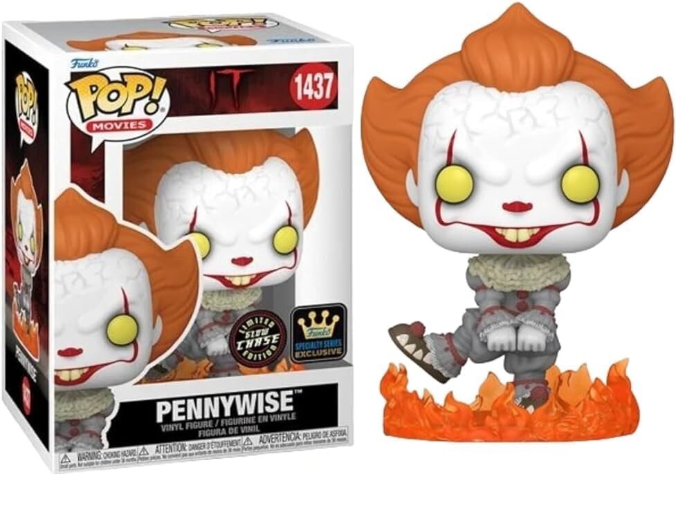 Funko Pop! Movies: IT Dancing Pennywise Glow CHASE Specialty