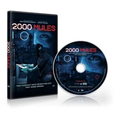 2000 Mules Documentary DVD by Dinesh D'Souza BRAND NEW EXPEDITED SHIPPING
