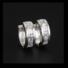 Aretes Redondos Argollas en Oro 14K Pendientes Joyería Fina Pequeños Para Mujer