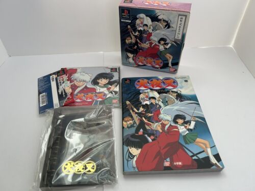 PS1 Inuyasha Ltd boîte et guide jeu Playstation 1 Japon JP avec boîte très bon état - Photo 1/22