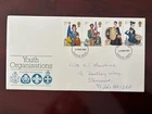 United Kingdom 1982 - Youth Organizations stamps set FDC, Harrow, Middx.