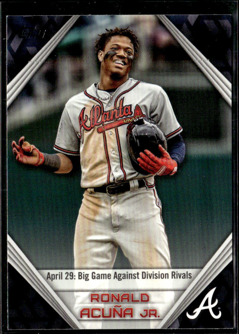 2019 Topps Ronald Acuna Jr. Star Player Highlights #RA-17 Ronald Acuña Jr.