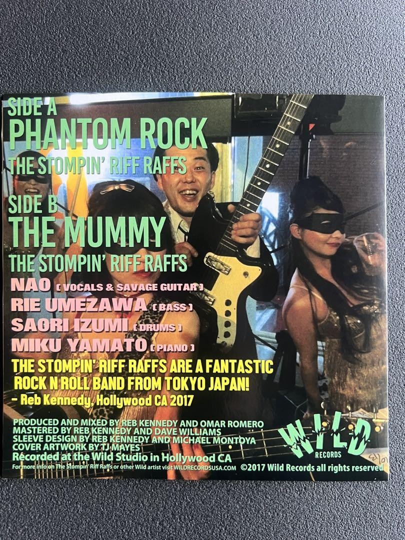 Stompin' Riffraffs Phantom Rock コレクターズ‼️ いいスタイル Riffraffs Stompin' Phantom コレクターズ‼️ Rock
