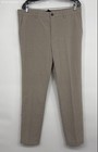 H&M Men's Gray Slim Fit Flat Front Straight Leg Pockets Dress Pants Size 34 — photo 1