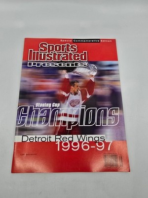 Sports Illustrated Magazine Stanley Cup Champions 1996-97 Detroit Red Wings