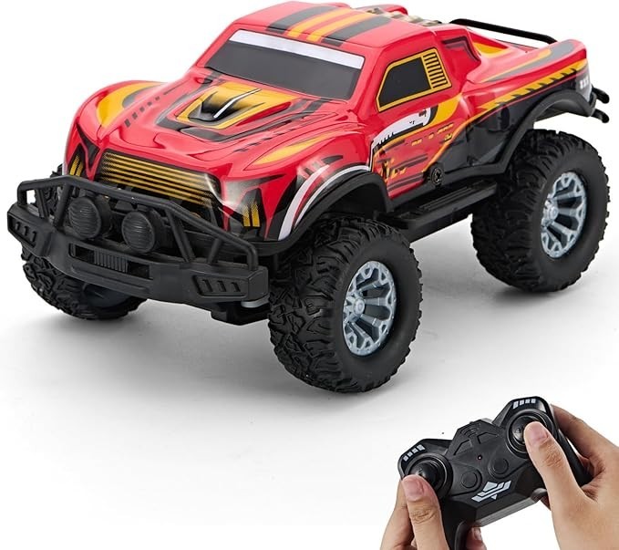 2.4GHz RC Off-Road Truck 1:20 Scale with LED Lights, Long-Ra
