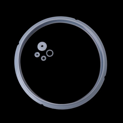 #ad jackyee 20Cm Silicone Rubber Gasket Sealing Ring for Electric Pressure White $12.83