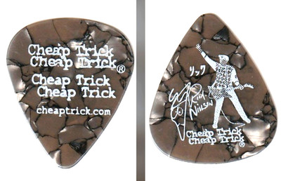 Cheap Trick Rick Nielsen Concert Stage Used Guitar Pick Authentic Rock