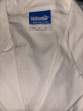 UNIFORM CITY EXPRESS Mens 42 White Medical Do...