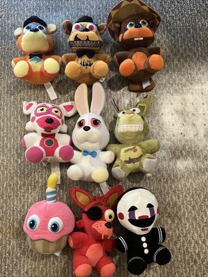 Five Nights at Freddy's Funko Plush Lot of 9 7  Plush Stuffed Animals Toys Dolls