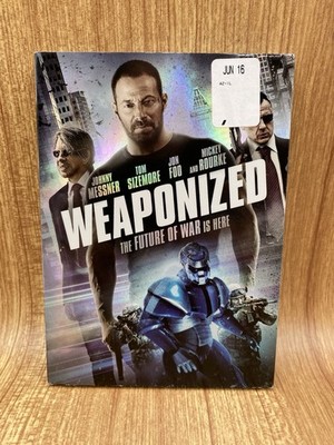 Weaponized (DVD, 2016, Widescreen) New Factory Sealed