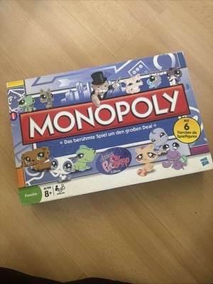 Monopoly Littlest Pet Shop Edition 2009 Leider ohne Originalfiguren