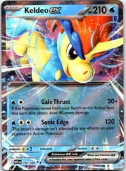 Keldeo ex 030/086 White Flare Double Rare Holo