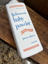 Vintage Johnsons Baby Powder 14oz Purest Protection Talc Prop Twist AlmostFULL