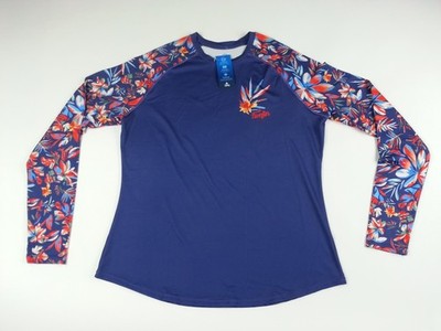 NWT NEW 5 Five Fin Size XL Top UPF 50 Active Wear Long Sleeve Women s Stretch