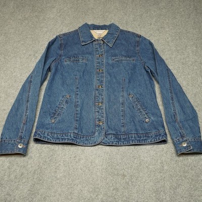 Northern REFLECTIONS Women's Blue Medium Lined Denim Jacket Cotton