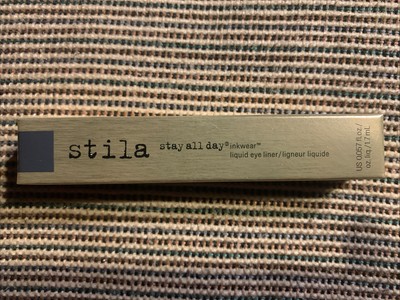 Stila Stay All Day Waterproof Liquid Eye Liner INTENSE BLACK New In Box FULL SZ
