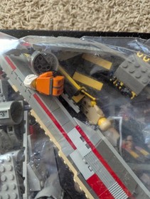 LEGO Star Wars X-Wing Fighter Set 7140 &lrm;263 Pieces Ages 7+  Used