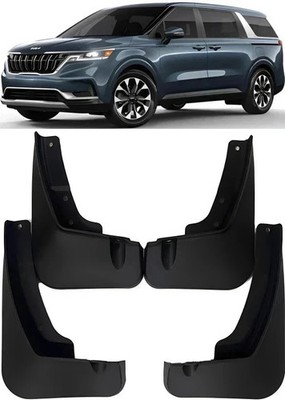 4Pcs New Full Set Factory Splash Guards Mud Flaps For 2022-2024 kia Carnival