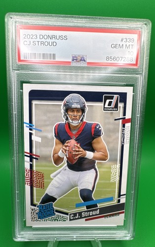2023 Panini Donruss - Rated Rookie C.J. Stroud #339 (RC) - PSA 10